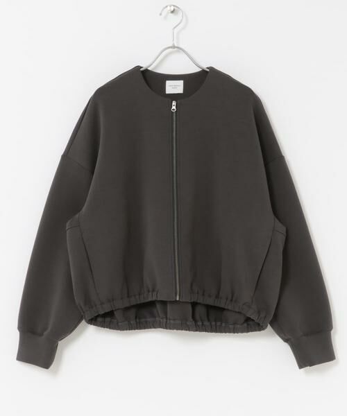 URBAN RESEARCH DOORS / アーバンリサーチ ドアーズ カーディガン・ボレロ | ダンボールZIPカーディガン | 詳細21
