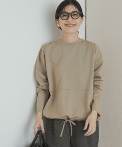 URBAN RESEARCH DOORS / アーバンリサーチ ドアーズ Tシャツ | ヘムドロストロングスリーブプルオーバー