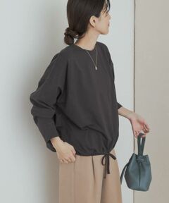 URBAN RESEARCH DOORS / アーバンリサーチ ドアーズ Tシャツ | ヘムドロストロングスリーブプルオーバー