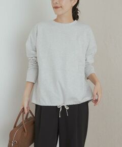 URBAN RESEARCH DOORS / アーバンリサーチ ドアーズ Tシャツ | ヘムドロストロングスリーブプルオーバー