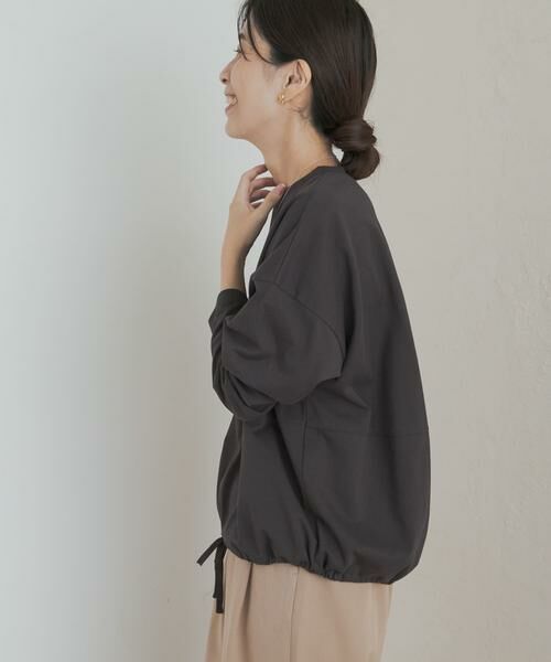 URBAN RESEARCH DOORS / アーバンリサーチ ドアーズ Tシャツ | ヘムドロストロングスリーブプルオーバー | 詳細19