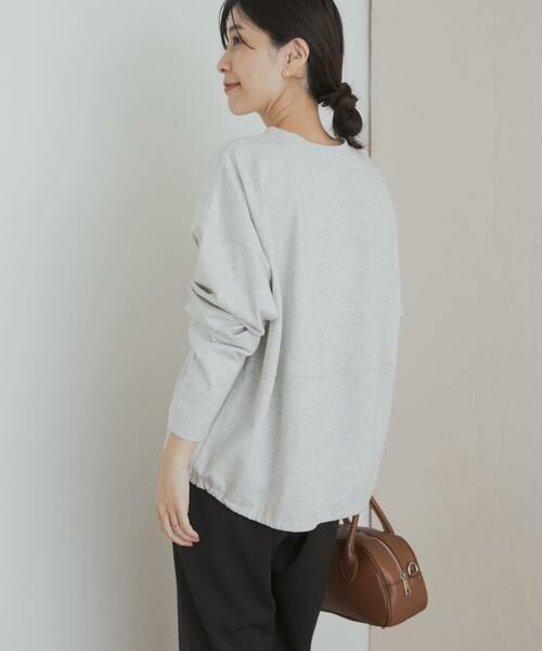 URBAN RESEARCH DOORS / アーバンリサーチ ドアーズ Tシャツ | ヘムドロストロングスリーブプルオーバー | 詳細27