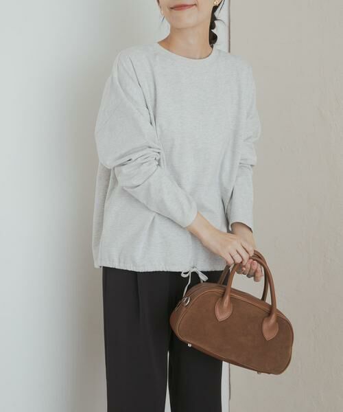 URBAN RESEARCH DOORS / アーバンリサーチ ドアーズ Tシャツ | ヘムドロストロングスリーブプルオーバー | 詳細30