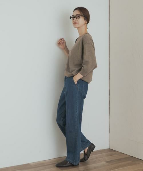 URBAN RESEARCH DOORS / アーバンリサーチ ドアーズ ニット・セーター | ウォッシャブルブライトプルオーバー | 詳細6