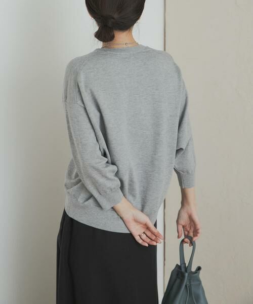 URBAN RESEARCH DOORS / アーバンリサーチ ドアーズ ニット・セーター | ウォッシャブルブライトプルオーバー | 詳細9