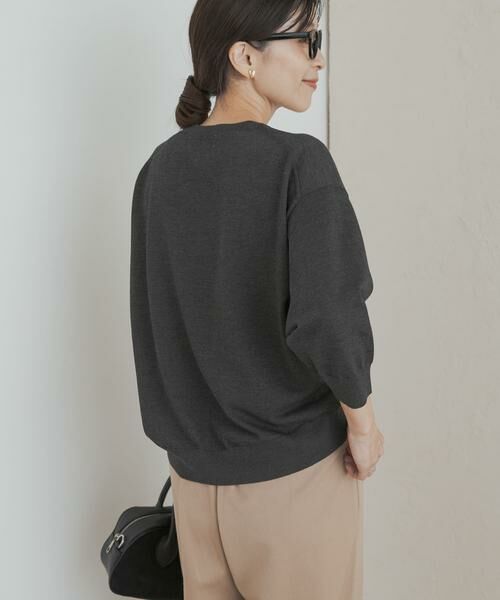 URBAN RESEARCH DOORS / アーバンリサーチ ドアーズ ニット・セーター | ウォッシャブルブライトプルオーバー | 詳細19