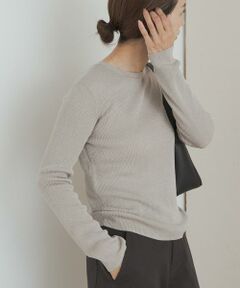 URBAN RESEARCH DOORS / アーバンリサーチ ドアーズ ニット・セーター | ラメリブプルオーバー