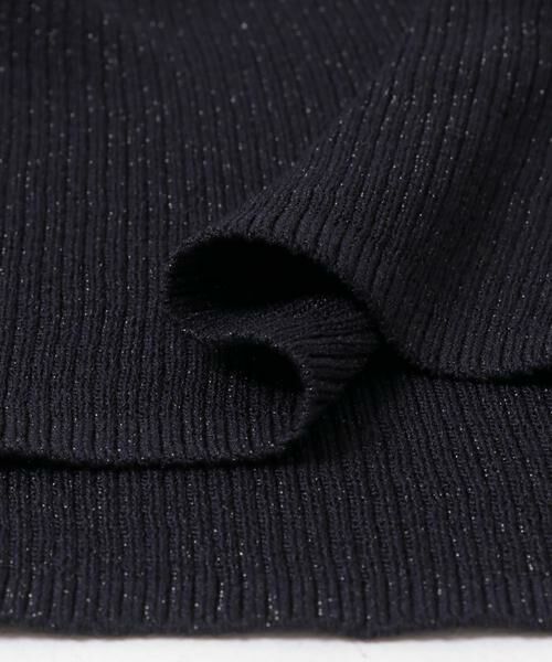 URBAN RESEARCH DOORS / アーバンリサーチ ドアーズ ニット・セーター | ラメリブプルオーバー | 詳細20