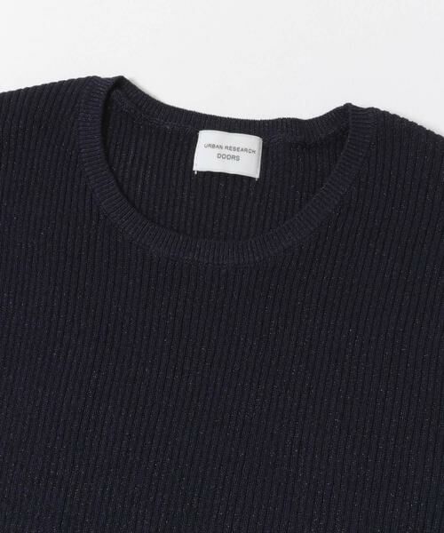 URBAN RESEARCH DOORS / アーバンリサーチ ドアーズ ニット・セーター | ラメリブプルオーバー | 詳細18