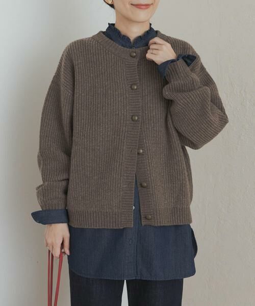 URBAN RESEARCH DOORS / アーバンリサーチ ドアーズ シャツ・ブラウス | デニムフリルスタンドシャツ | 詳細13