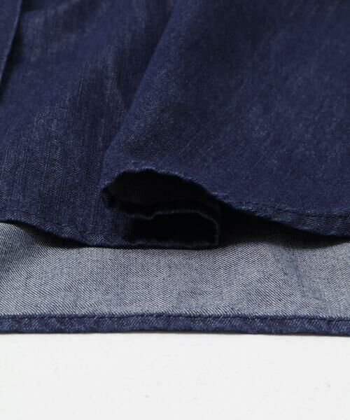 URBAN RESEARCH DOORS / アーバンリサーチ ドアーズ シャツ・ブラウス | デニムフリルスタンドシャツ | 詳細23