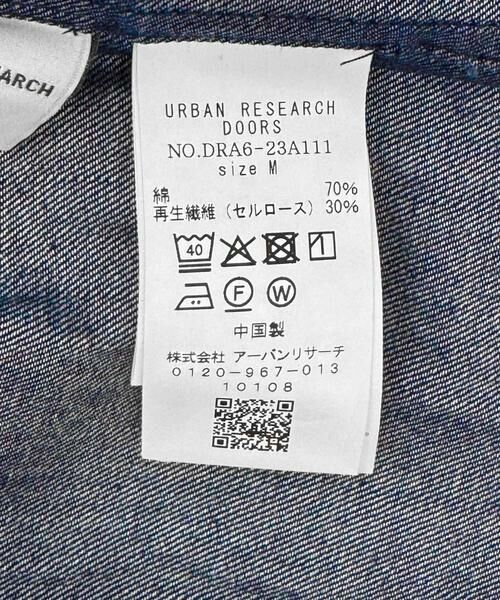 URBAN RESEARCH DOORS / アーバンリサーチ ドアーズ シャツ・ブラウス | デニムフリルスタンドシャツ | 詳細24