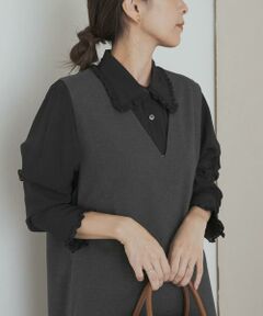 URBAN RESEARCH DOORS / アーバンリサーチ ドアーズ シャツ・ブラウス | フリルカラーブラウス