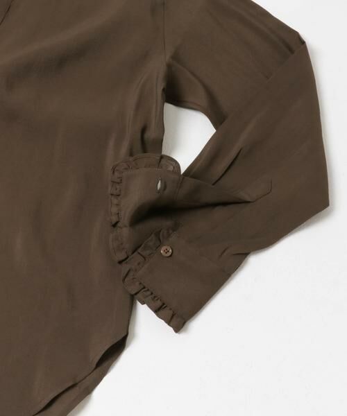 URBAN RESEARCH DOORS / アーバンリサーチ ドアーズ シャツ・ブラウス | フリルカラーブラウス | 詳細9