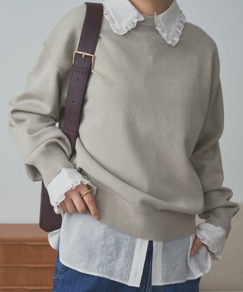 URBAN RESEARCH DOORS / アーバンリサーチ ドアーズ シャツ・ブラウス | フリルカラーブラウス | 詳細14