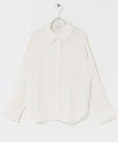 URBAN RESEARCH DOORS / アーバンリサーチ ドアーズ シャツ・ブラウス | フリルカラーブラウス | 詳細21