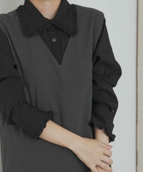 URBAN RESEARCH DOORS / アーバンリサーチ ドアーズ シャツ・ブラウス | フリルカラーブラウス | 詳細27