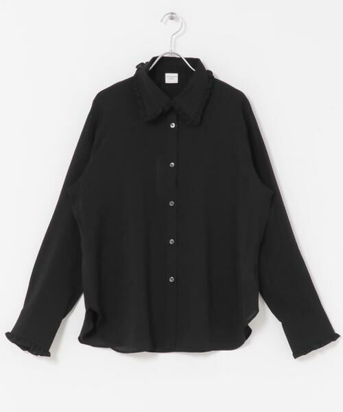 URBAN RESEARCH DOORS / アーバンリサーチ ドアーズ シャツ・ブラウス | フリルカラーブラウス | 詳細30