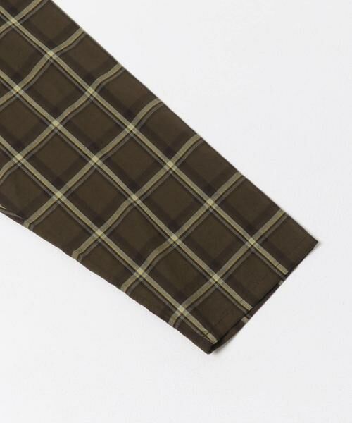 URBAN RESEARCH DOORS / アーバンリサーチ ドアーズ Tシャツ | チェックフレアブラウス | 詳細8