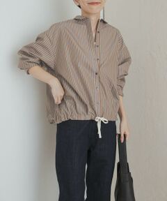 URBAN RESEARCH DOORS / アーバンリサーチ ドアーズ シャツ・ブラウス | ストライプドロストシャツ