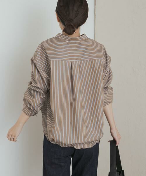 URBAN RESEARCH DOORS / アーバンリサーチ ドアーズ シャツ・ブラウス | ストライプドロストシャツ | 詳細2