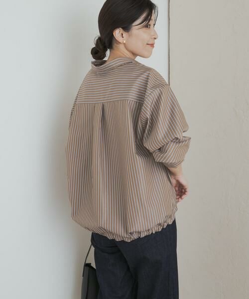 URBAN RESEARCH DOORS / アーバンリサーチ ドアーズ シャツ・ブラウス | ストライプドロストシャツ | 詳細4