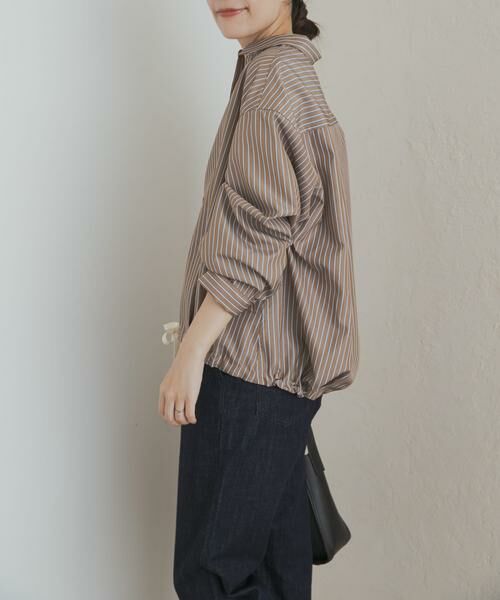 URBAN RESEARCH DOORS / アーバンリサーチ ドアーズ シャツ・ブラウス | ストライプドロストシャツ | 詳細6