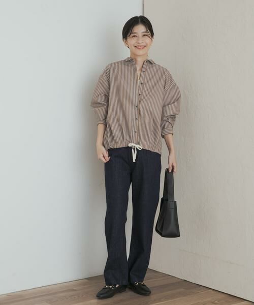 URBAN RESEARCH DOORS / アーバンリサーチ ドアーズ シャツ・ブラウス | ストライプドロストシャツ | 詳細7