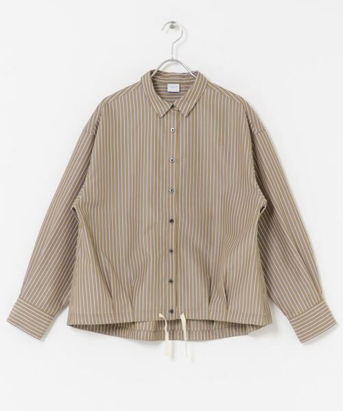 URBAN RESEARCH DOORS / アーバンリサーチ ドアーズ シャツ・ブラウス | ストライプドロストシャツ | 詳細8