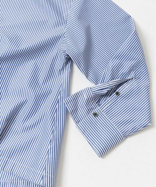URBAN RESEARCH DOORS / アーバンリサーチ ドアーズ シャツ・ブラウス | ストライプドロストシャツ | 詳細20