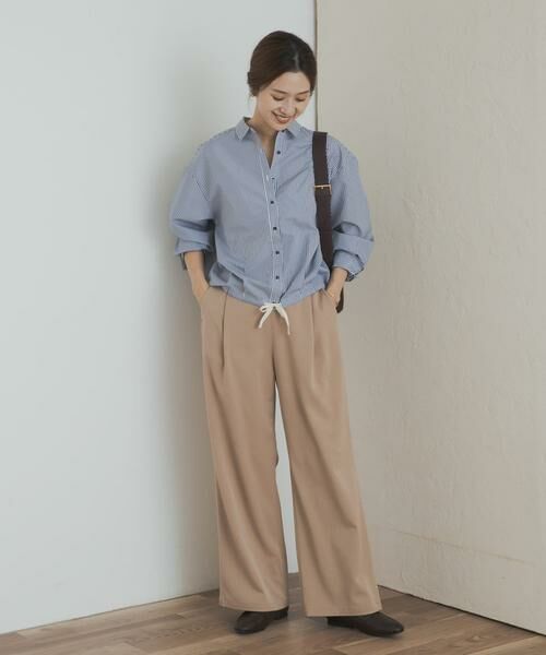 URBAN RESEARCH DOORS / アーバンリサーチ ドアーズ シャツ・ブラウス | ストライプドロストシャツ | 詳細17