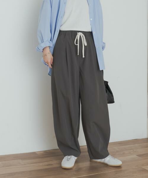 URBAN RESEARCH DOORS / アーバンリサーチ ドアーズ その他パンツ | ドロストコクーンパンツ | 詳細1