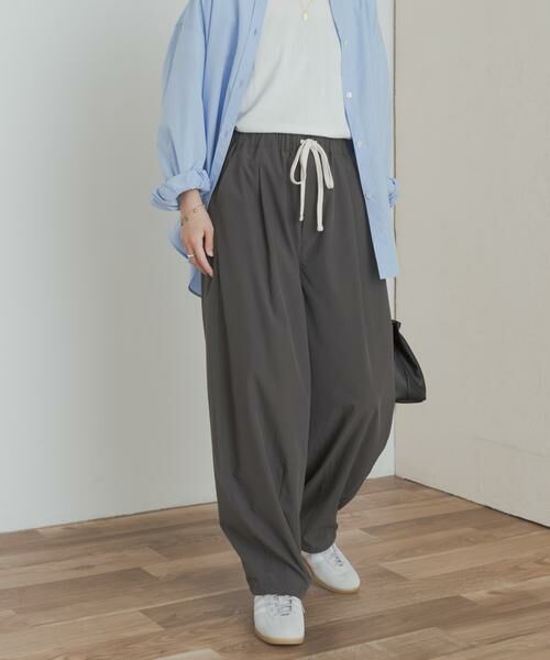 URBAN RESEARCH DOORS / アーバンリサーチ ドアーズ その他パンツ | ドロストコクーンパンツ | 詳細2
