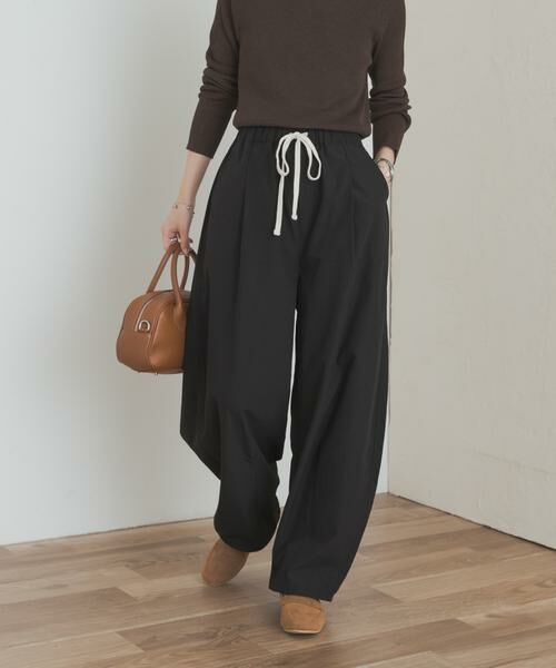 URBAN RESEARCH DOORS / アーバンリサーチ ドアーズ その他パンツ | ドロストコクーンパンツ | 詳細16