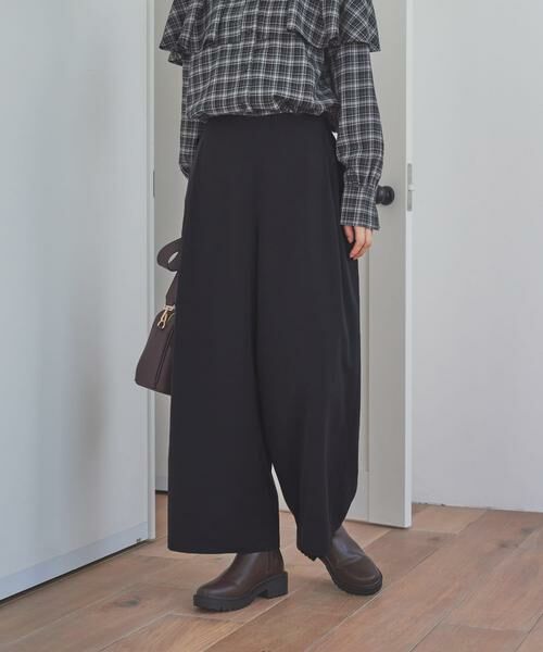 URBAN RESEARCH DOORS / アーバンリサーチ ドアーズ その他パンツ | 『仁村紗和さん着用』『UR TECH』完声9分丈ワイドパンツ | 詳細1