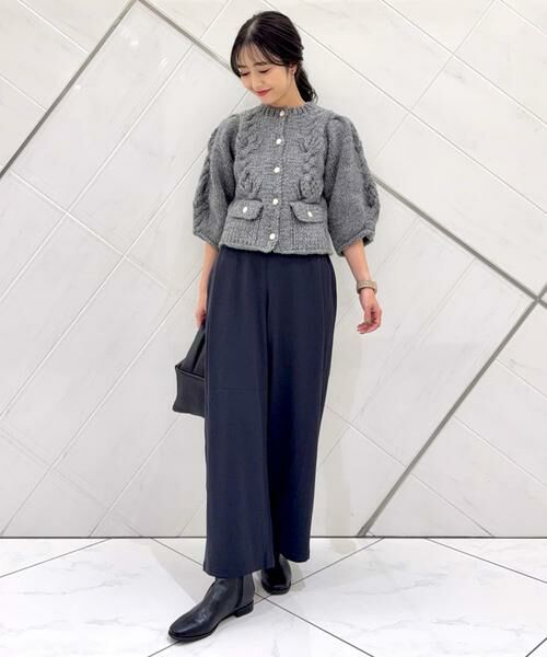 URBAN RESEARCH DOORS / アーバンリサーチ ドアーズ その他パンツ | 『仁村紗和さん着用』『UR TECH』完声9分丈ワイドパンツ | 詳細10