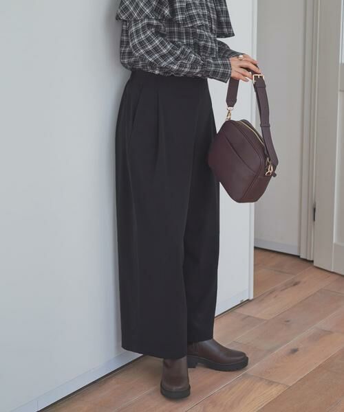 URBAN RESEARCH DOORS / アーバンリサーチ ドアーズ その他パンツ | 『仁村紗和さん着用』『UR TECH』完声9分丈ワイドパンツ | 詳細2