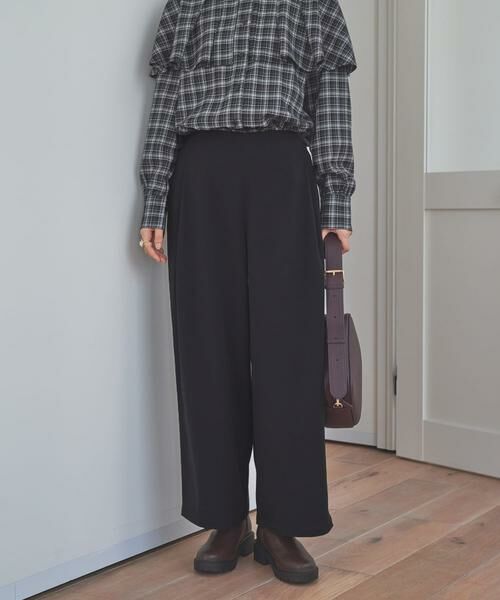 URBAN RESEARCH DOORS / アーバンリサーチ ドアーズ その他パンツ | 『仁村紗和さん着用』『UR TECH』完声9分丈ワイドパンツ | 詳細3