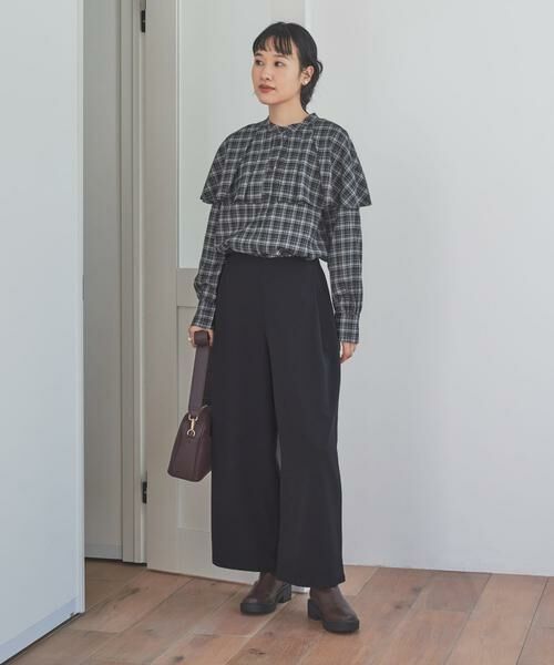 URBAN RESEARCH DOORS / アーバンリサーチ ドアーズ その他パンツ | 『仁村紗和さん着用』『UR TECH』完声9分丈ワイドパンツ | 詳細8