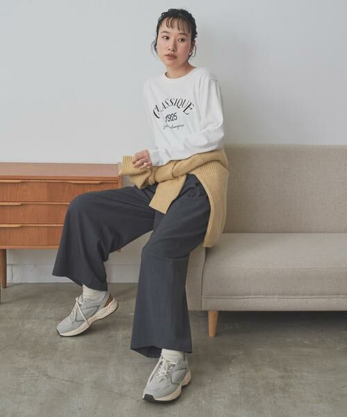 URBAN RESEARCH DOORS / アーバンリサーチ ドアーズ その他パンツ | 『仁村紗和さん着用』『UR TECH』完声9分丈ワイドパンツ | 詳細29