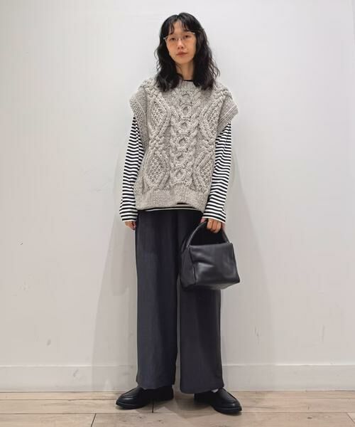 URBAN RESEARCH DOORS / アーバンリサーチ ドアーズ その他パンツ | 『仁村紗和さん着用』『UR TECH』完声9分丈ワイドパンツ | 詳細30