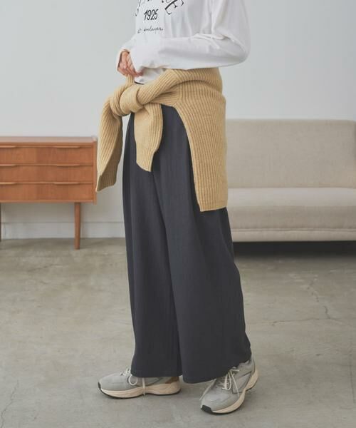 URBAN RESEARCH DOORS / アーバンリサーチ ドアーズ その他パンツ | 『仁村紗和さん着用』『UR TECH』完声9分丈ワイドパンツ | 詳細22