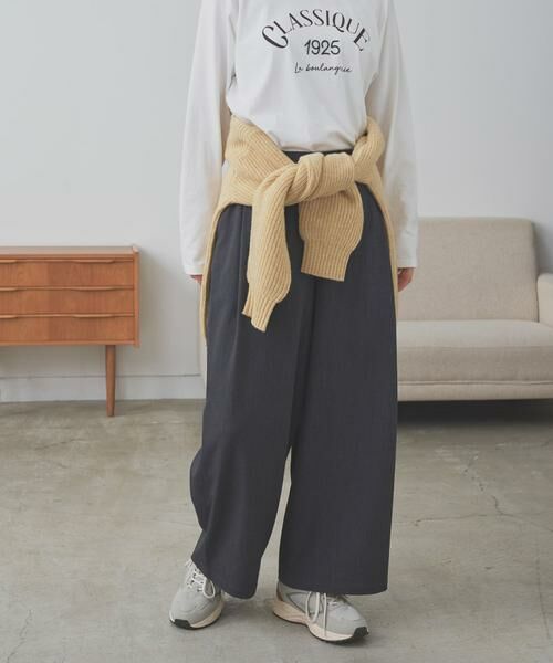 URBAN RESEARCH DOORS / アーバンリサーチ ドアーズ その他パンツ | 『仁村紗和さん着用』『UR TECH』完声9分丈ワイドパンツ | 詳細23