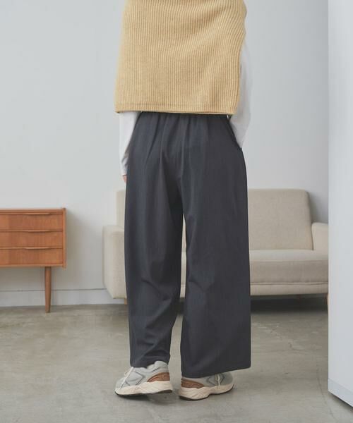 URBAN RESEARCH DOORS / アーバンリサーチ ドアーズ その他パンツ | 『仁村紗和さん着用』『UR TECH』完声9分丈ワイドパンツ | 詳細25