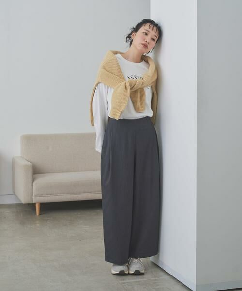 URBAN RESEARCH DOORS / アーバンリサーチ ドアーズ その他パンツ | 『仁村紗和さん着用』『UR TECH』完声9分丈ワイドパンツ | 詳細26