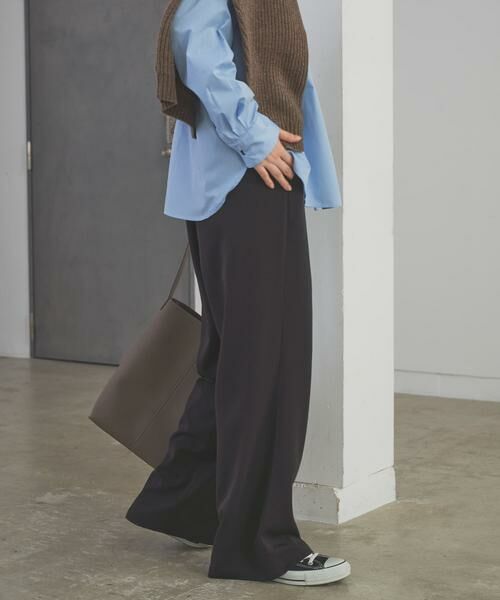 URBAN RESEARCH DOORS / アーバンリサーチ ドアーズ その他パンツ | 『仁村紗和さん着用』『UR TECH』完声フロントタックイージーパンツ | 詳細1