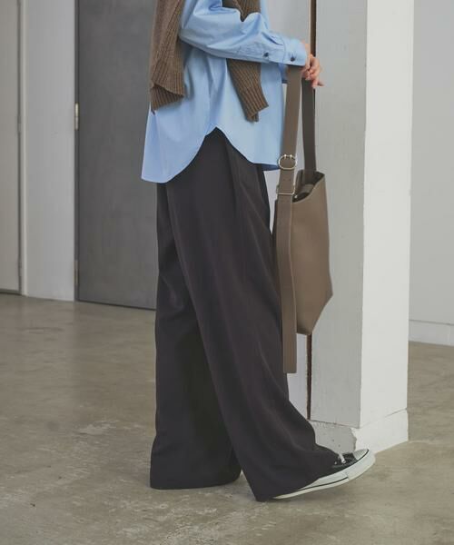 URBAN RESEARCH DOORS / アーバンリサーチ ドアーズ その他パンツ | 『仁村紗和さん着用』『UR TECH』完声フロントタックイージーパンツ | 詳細2