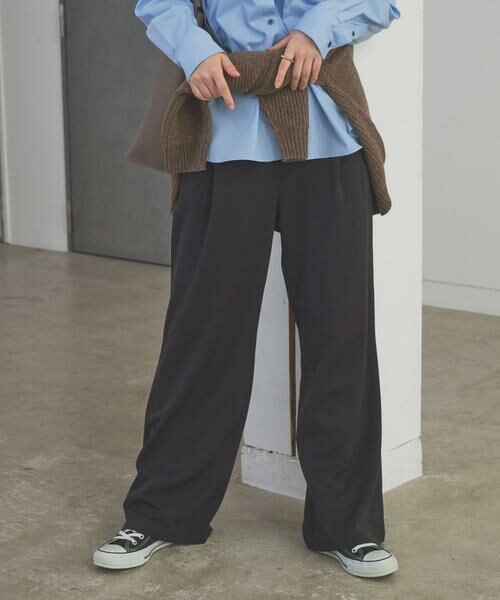 URBAN RESEARCH DOORS / アーバンリサーチ ドアーズ その他パンツ | 『仁村紗和さん着用』『UR TECH』完声フロントタックイージーパンツ | 詳細6