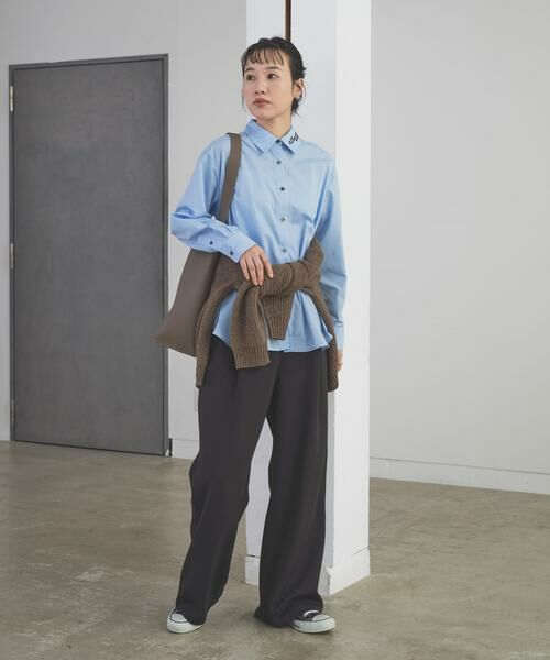 URBAN RESEARCH DOORS / アーバンリサーチ ドアーズ その他パンツ | 『仁村紗和さん着用』『UR TECH』完声フロントタックイージーパンツ | 詳細7