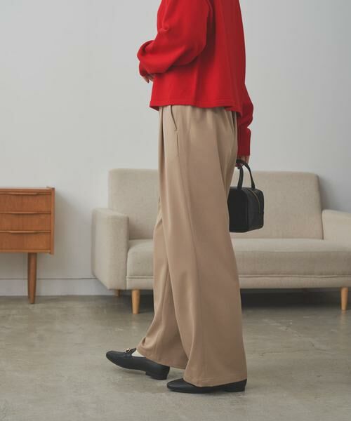 URBAN RESEARCH DOORS / アーバンリサーチ ドアーズ その他パンツ | 『仁村紗和さん着用』『UR TECH』完声フロントタックイージーパンツ | 詳細24
